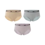 3 strips (light rice + light blue + light purple)