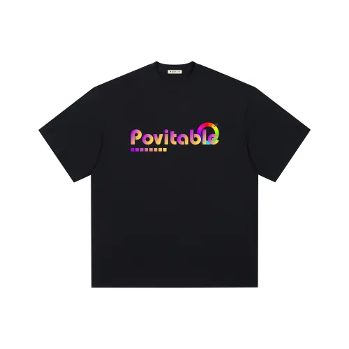 POVIT 남녀공용 티셔츠