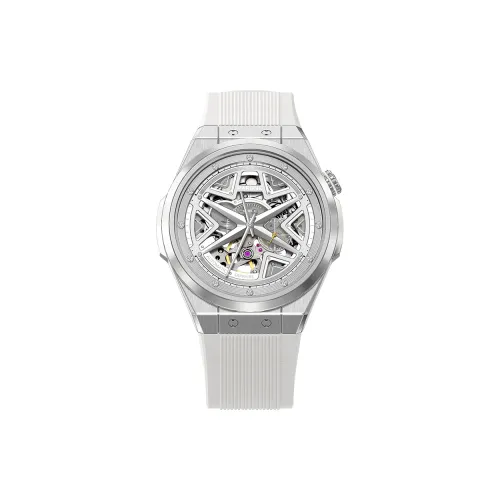 RARONE 오토매틱 메커니컬 무브먼트 남녀공용 리틀 트윈 스타 컬렉션 중국 시계 40MM 해골