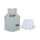 2215 Gray+2412 White Pants