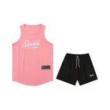 2215 Pink+2412 Black Pants