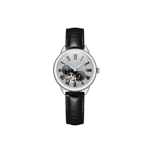 DAVENA 메커니컬 무브먼트 여성 도티드 아이 컬렉션 중국 시계 37MM 아르젠트