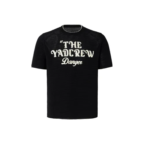 YADcrew 블랙 남녀공용 니트웨어