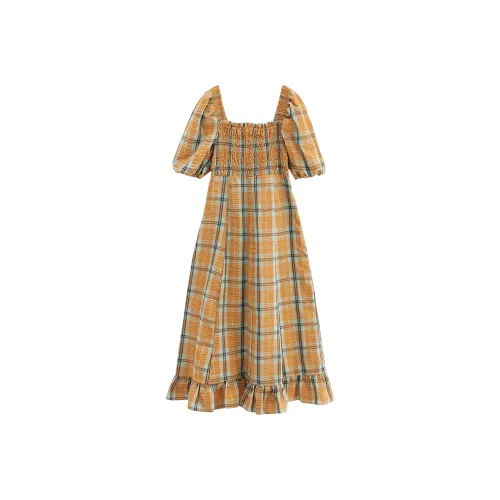 MOUSSY 여성 반팔 원피스