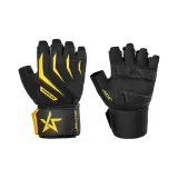 Flagship Peak Yellow/Palm Slip-Resistant Silicone Strip/Extended Length Compression Wristband