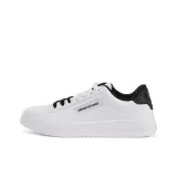 White Black Heel Tab