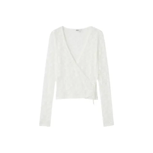 Subdued 아이보리 여성 티셔츠
