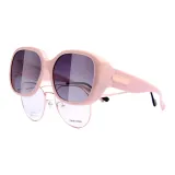 Opaque Pink Frame with Progressive Gray Lens