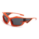 Orange Frame with Gray Lens
