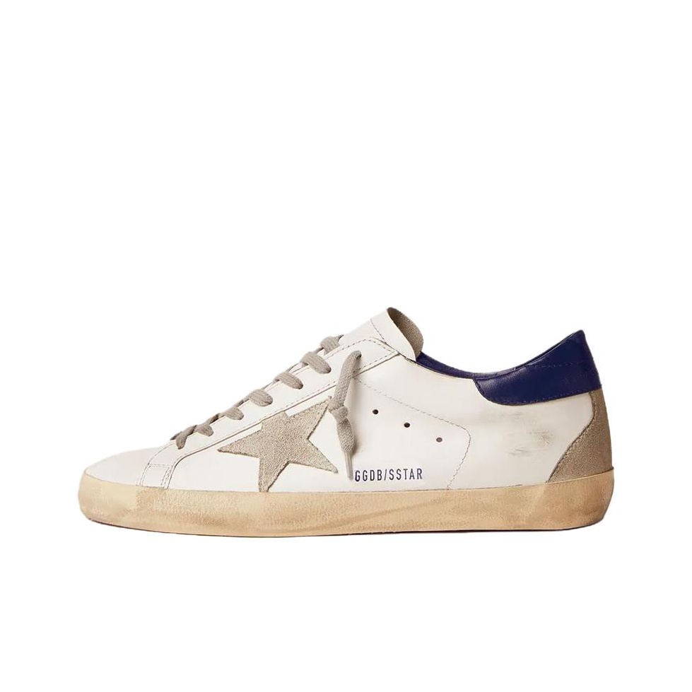 【Golden 】Superstar Night Blue Tap Ice Star★人気商品 Golden Goose Super-Star White Ice Night Blue Women's - POIZON