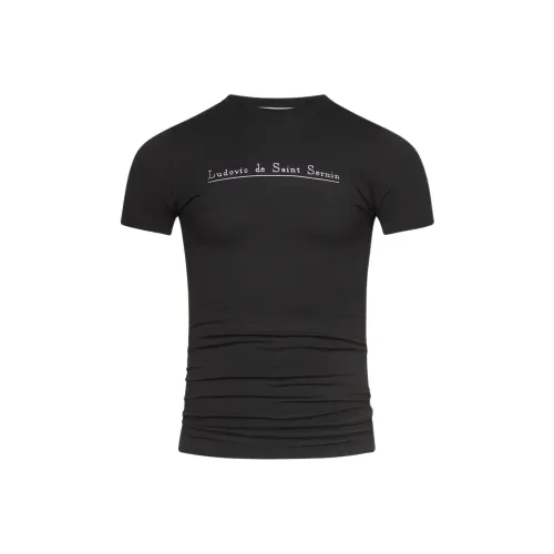 Ludovic De Saint Sernin 블랙 여성 티셔츠
