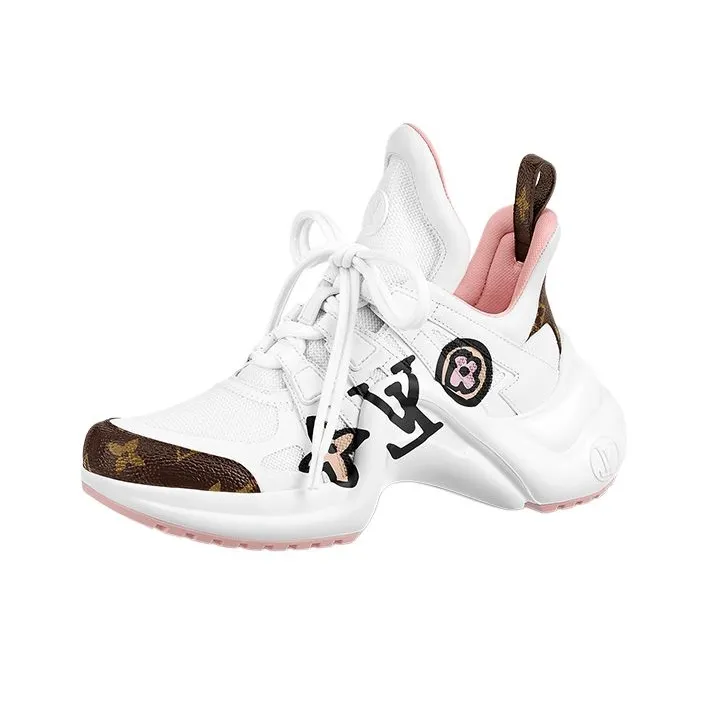 LOUIS VUITTON Archlight 1.0 Sneakers 'White With Large Logo