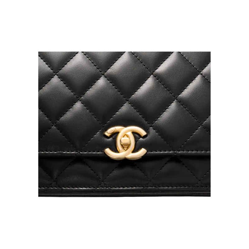 CHANELボタン CHANEL CC Logo Mesh Round Brooch Gold Tone Pin 29 Auth w/Box