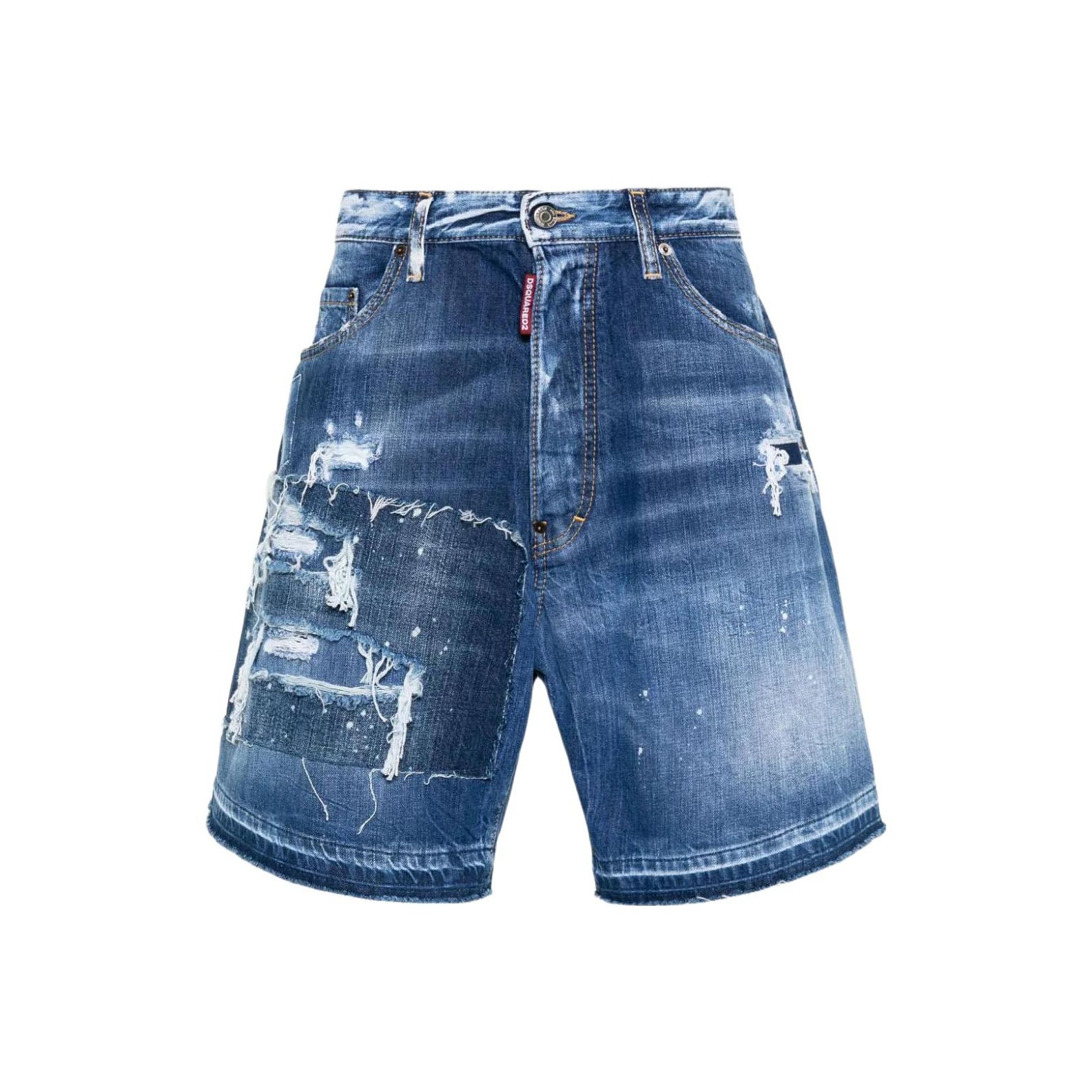 DSQUARED 2 Denim Shorts Men Blue 46 - POIZON