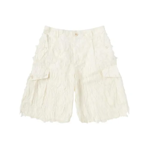 언더커버 Off White 여성 캐주얼 반바지