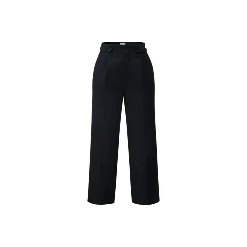 JASON WU 블랙 여성 캐주얼 팬츠