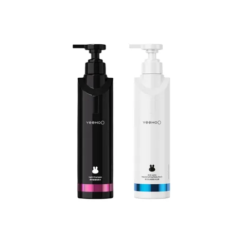 YeeHoO 청소년 샴푸 샤워 젤 샴푸 & 컨디셔너 세트 수분 공급 클렌징 460ml+460ml/460ml+150g