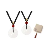 Peaceful Loop Necklace[Couple's (1 Pair)]+Classical Box