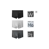 Tungsten Black+Platinum Gray+Molybdenum Gray