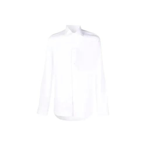 까날리 화이트 남성 셔츠