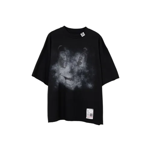MAISON MIHARA YASUHIRO 마에스트로 블랙 여성 티셔츠