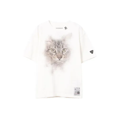 MAISON MIHARA YASUHIRO 마에스트로 화이트 여성 티셔츠