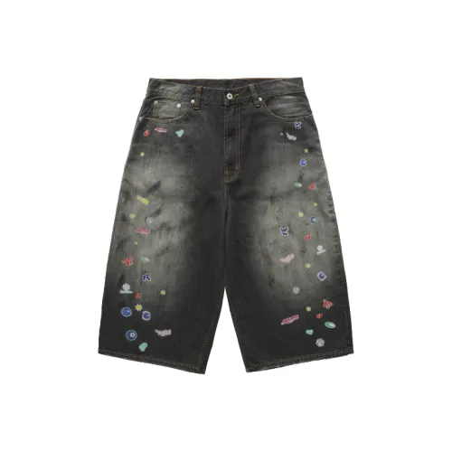 VULCAN STORE 남녀공용 데님 반바지