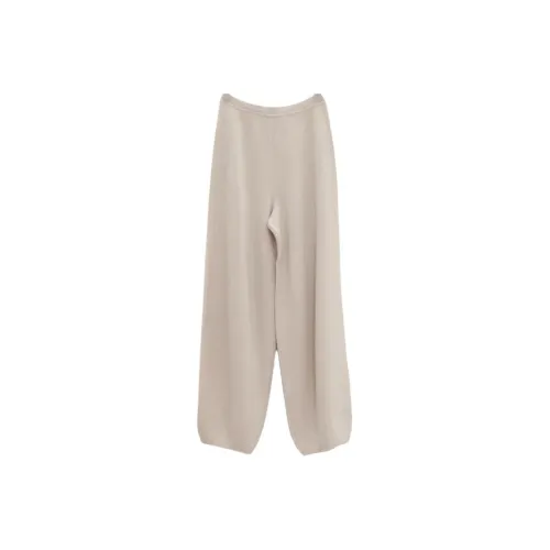 SWAYING KNIT 아이보리 여성 캐주얼 팬츠