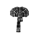 Black (Unlined Shawl)