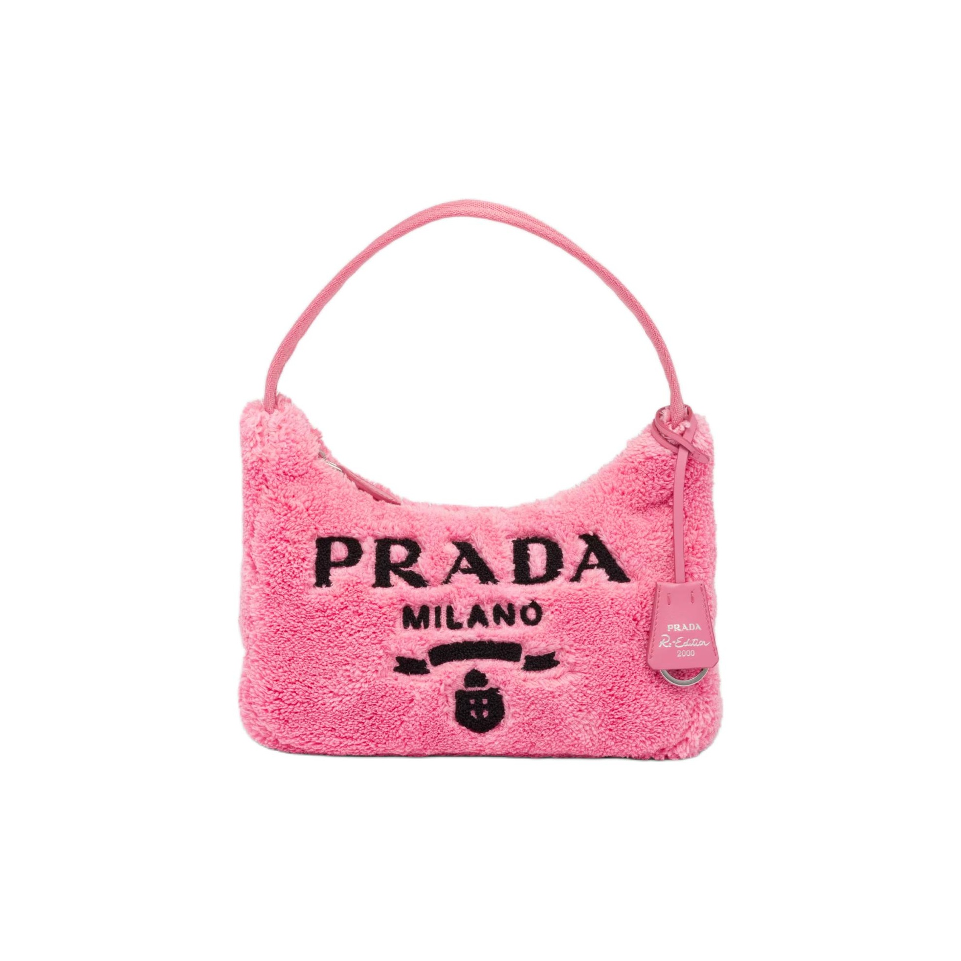 PRADA ブラッシュドレザー二つ折り財布NEROブラック/2MO513_2D0F