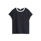 Navy Blue/White