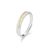 925 Silver-Tyndall Effect Ring, Men's Ring