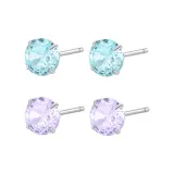Snow Blue+Light White Purple