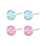 Snow Blue+Cherry Blossom Pink