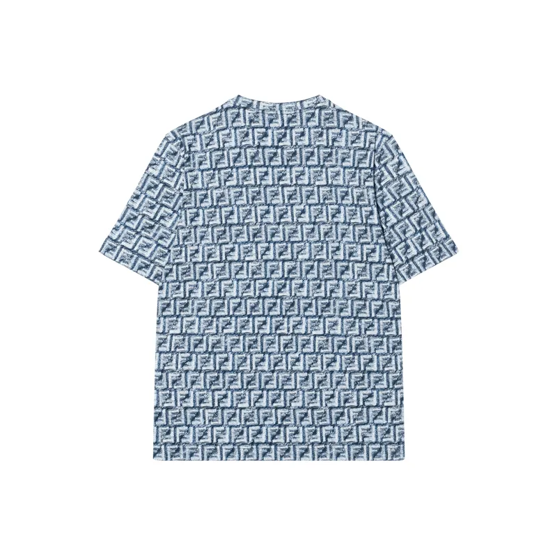 【関税＆送料込み】Fendi Ff Postcards Logo Print Cotton T-S 23866043_53918287_600.jpg