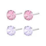 Cherry Blossom Pink+Light White Purple