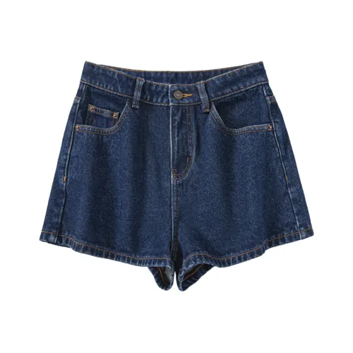 Le Alfashionline 블루 여성 데님 반바지