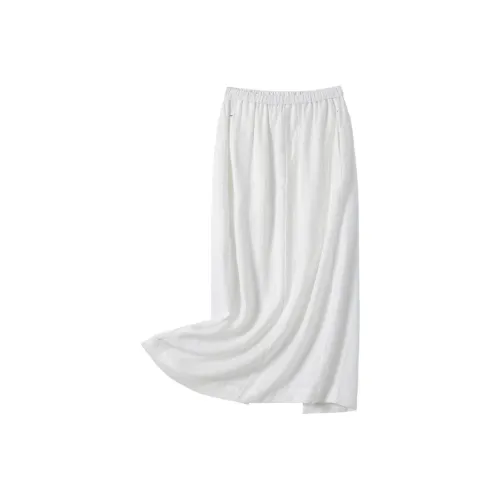 Le Alfashionline 여성 캐주얼 롱 스커트