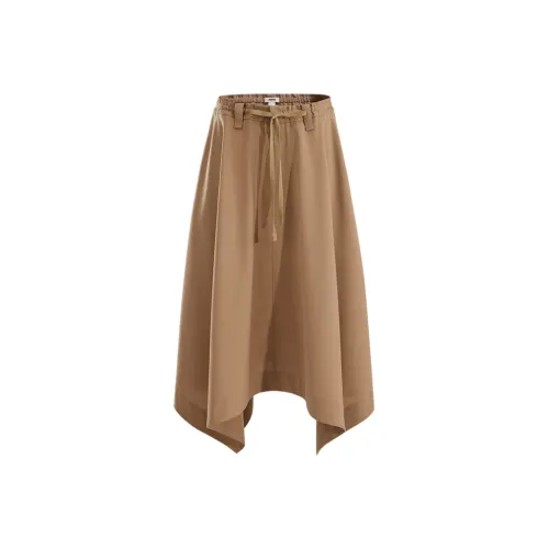 JASON WU 카키 여성 캐주얼 롱 스커트