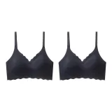 2 Pack (Plain Black+Plain Black)