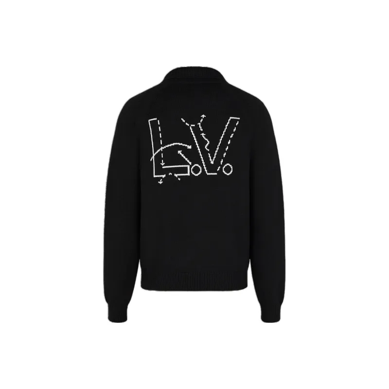 LV・NBA グレーシルエットセーター XS doublet/ダブレット】ニットプルオーバー BOUNCE FUSION KNIT