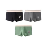 Black+Dark Gray+Pea Green (3-4)