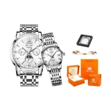 Raw White Couple Watches