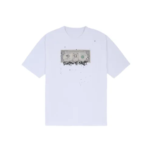 SOMEIT 화이트 남성 티셔츠