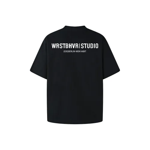WRSTBHVR PIONEER 남녀공용 티셔츠