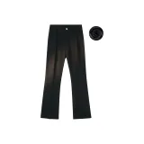 Black (Upgraded Bootcut Thickened and Fleece-Lined Version K24301H)