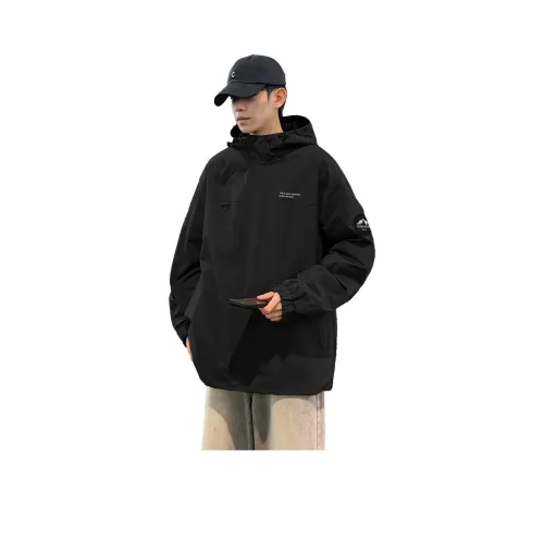 Tonlion 블랙 남성 자켓