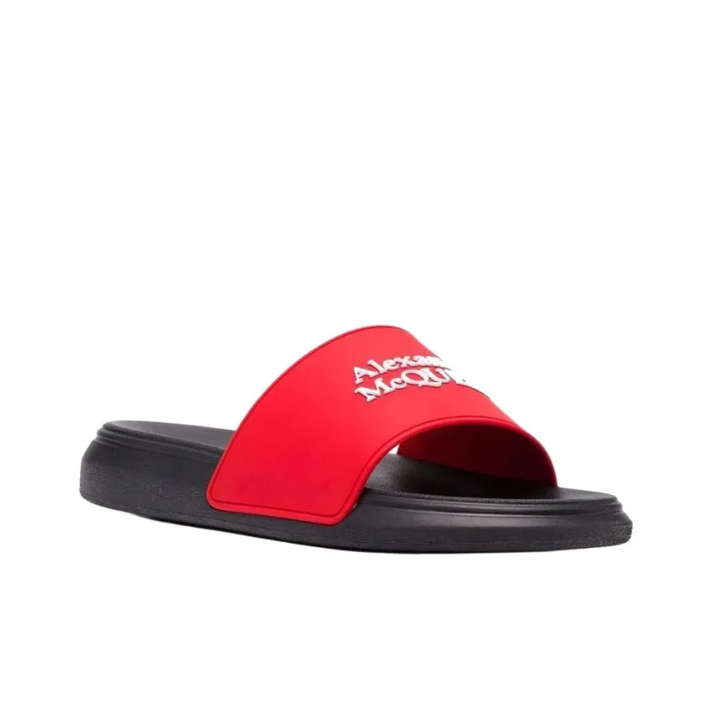 サンダル Alexander McQueen  POOL SLIDES Alexander-McQueen-Pool-Slides-
