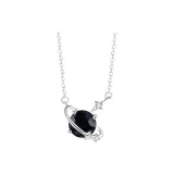 12 Starlight Stone Necklace Black June