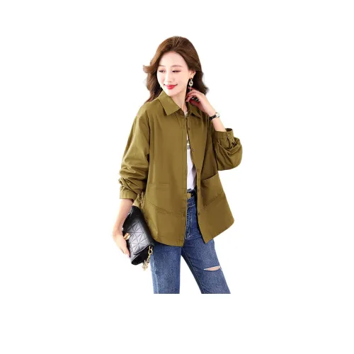IVENI 그린 여성 자켓